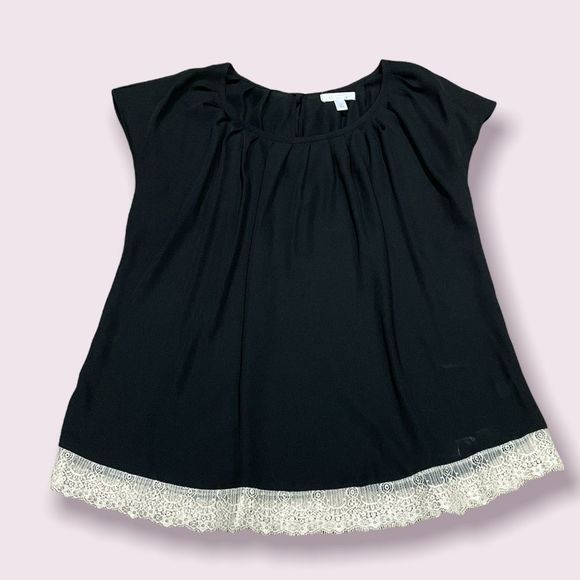 LC Lauren Conrad blouse size Large - Picture 1 of 8